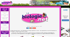 Desktop Screenshot of labiologie.net